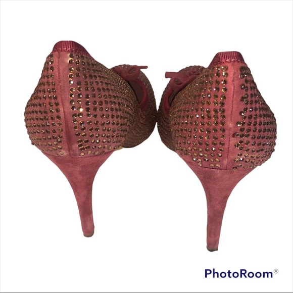 Tory Burch Phoenix Pump Soho Lux Suede 7.5 - Picture 5 of 7